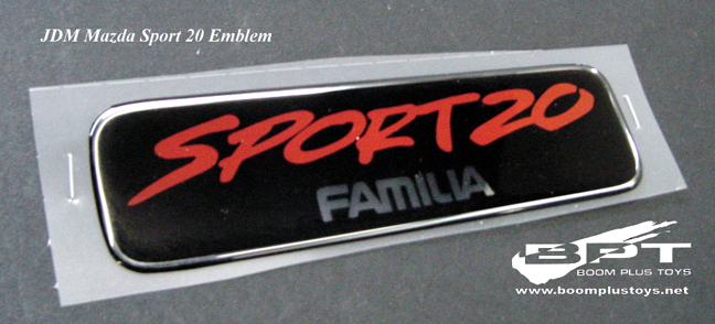 JDM Mazda Familia / Protege 5 'Familia | Sport 20' Emblem